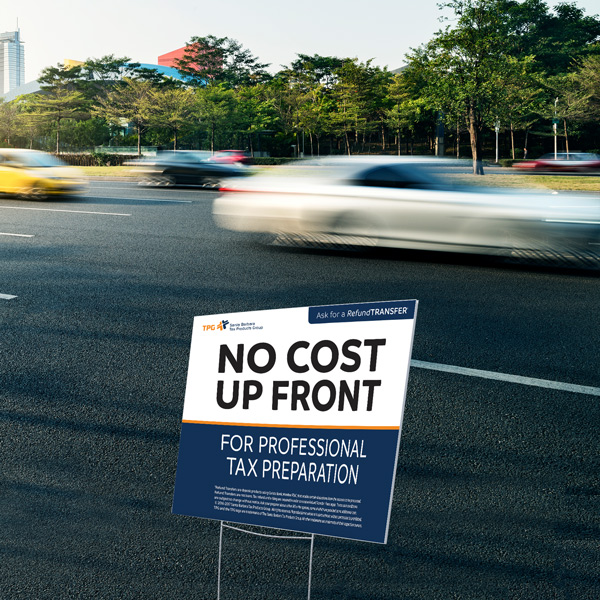 outdoor-sign Premium marketing materials