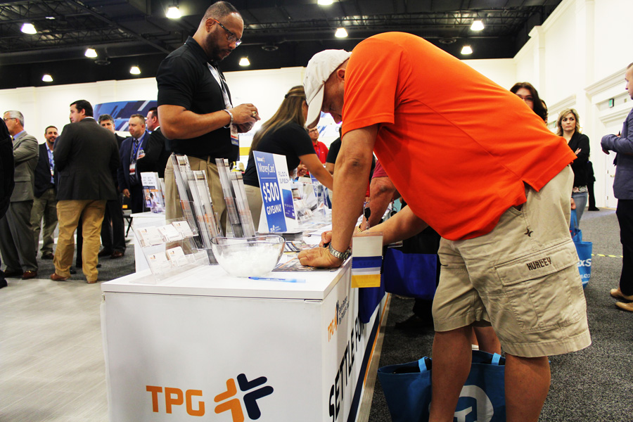 IRS Tax Forum - TPG booth