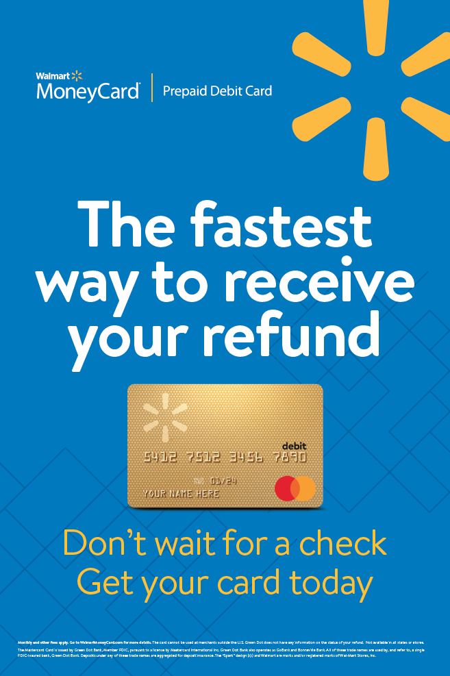 WMT Poster 2020 Walmart MoneyCard Poster