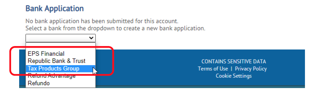 select-bank Select TPG