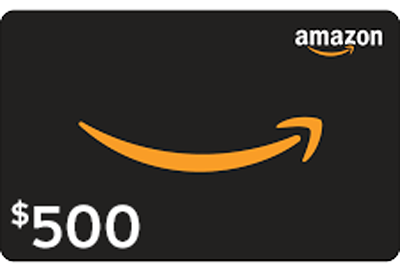 $500 Amazon gift card