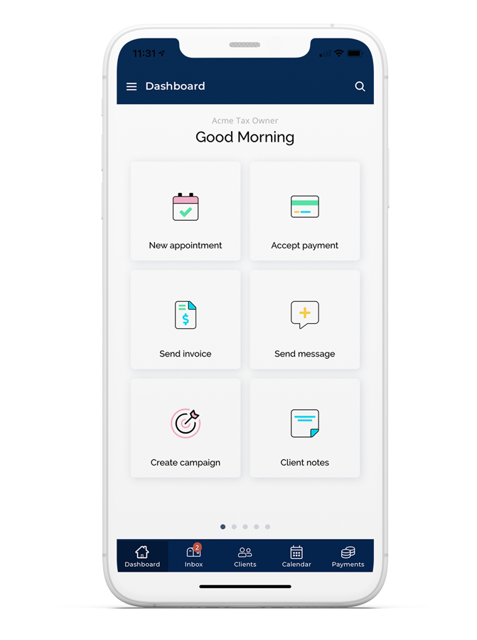 dash-mock Mobile app