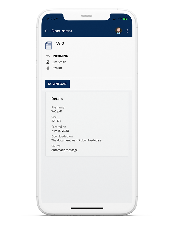 files-mobile-app Document sharing