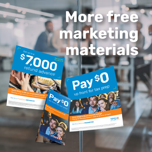 Marketing materials