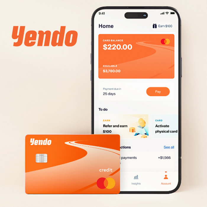 Yendo-ad Yendo credit card